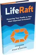 LifeRaft hardcover book.